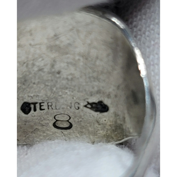 Vintage Sterling Silver Boy Scout Ring Size 6 - Picture 4 of 5